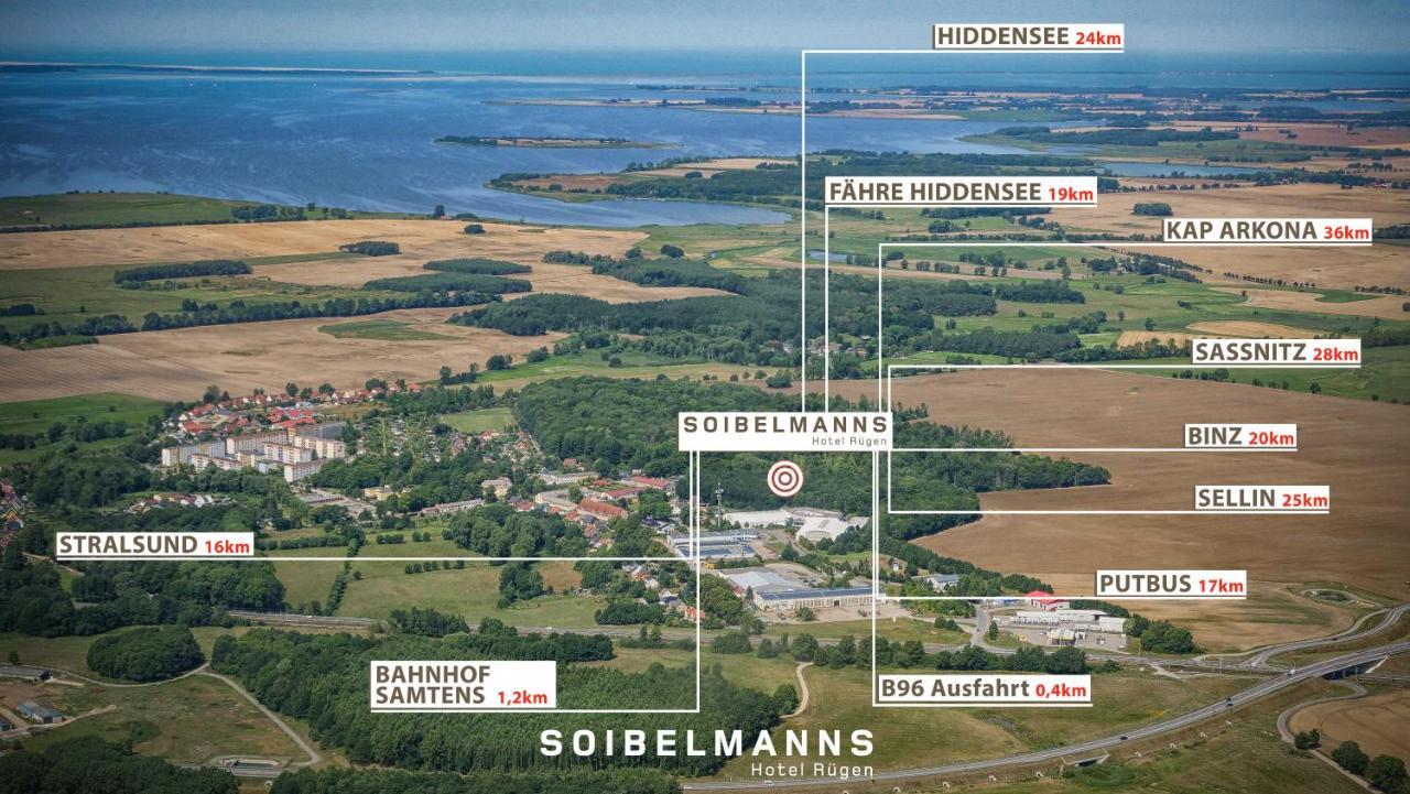 Soibelmanns Hotel Ruegen Samtens Exteriér fotografie